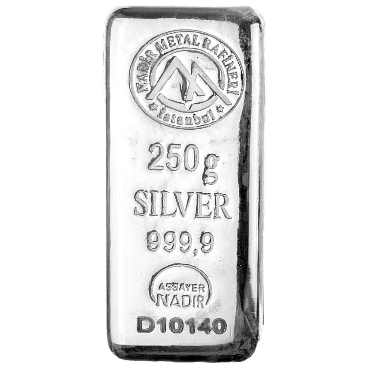 Silver Nadir Bar - 250 Gram
